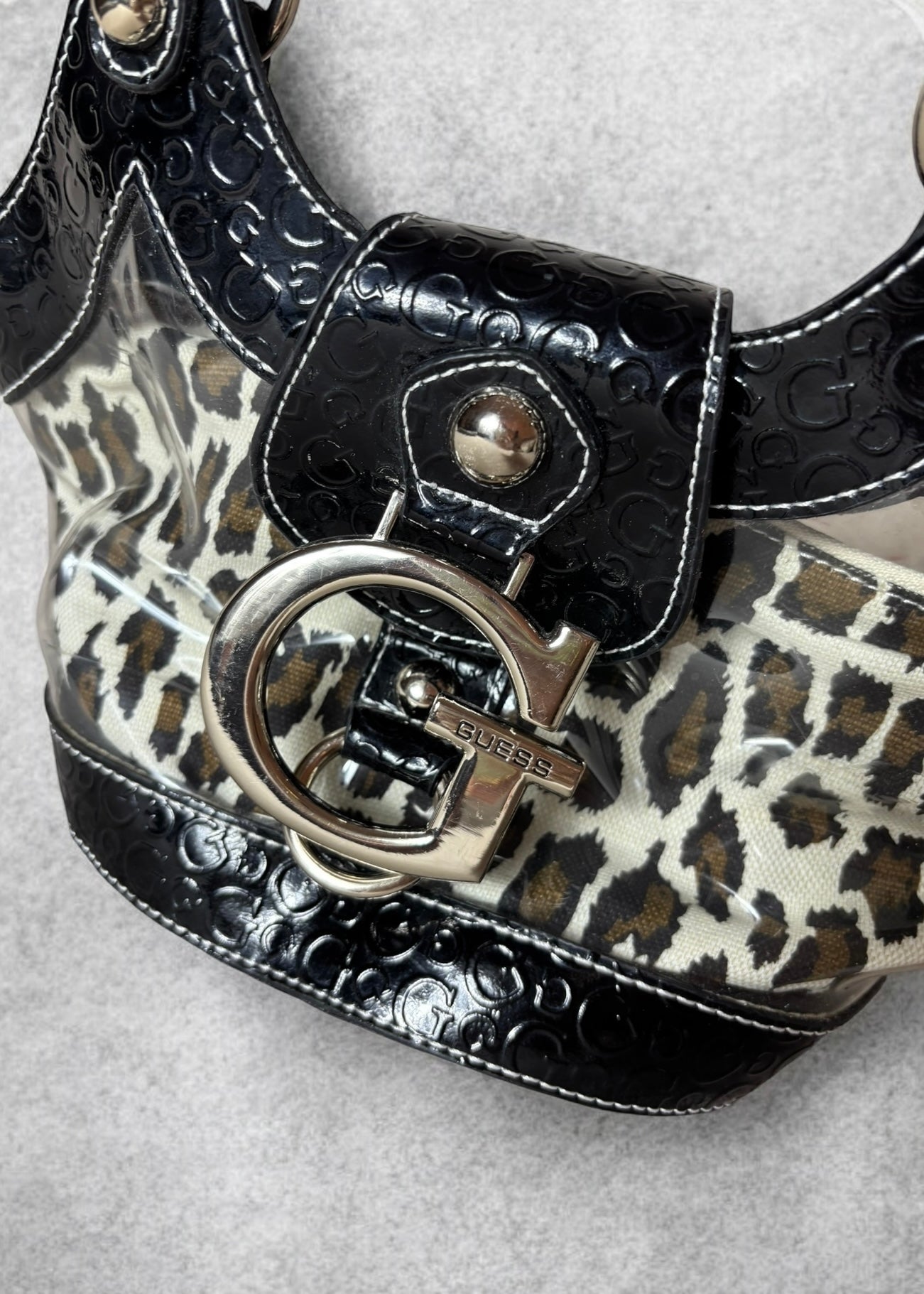 Guess Bag Leopard Vinyl