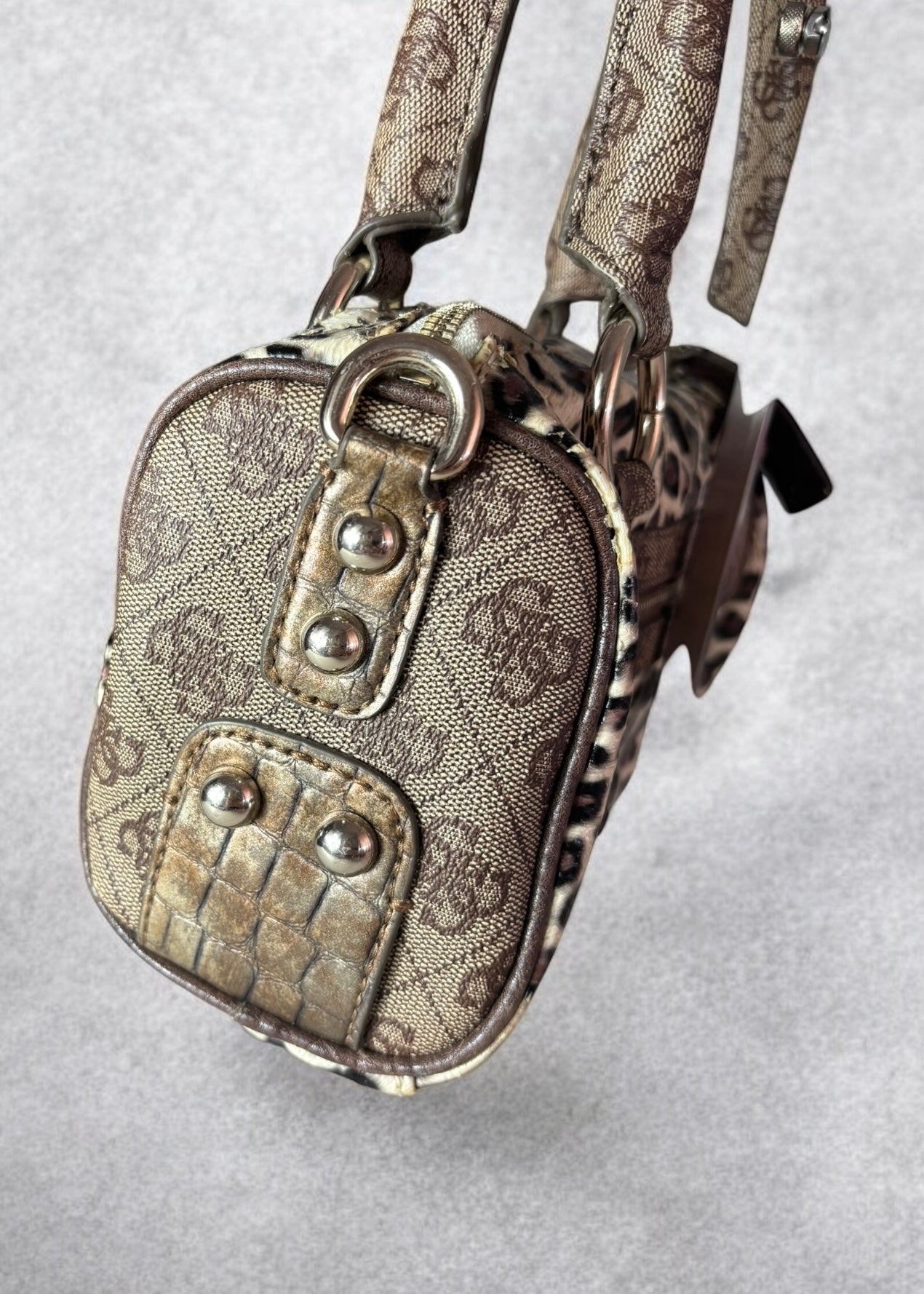 Guess Bag Y2K Leopard Baddie