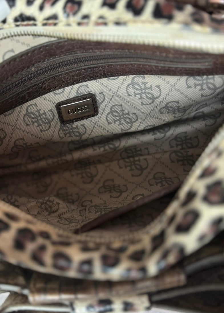 Guess Bag Y2K Leopard Baddie