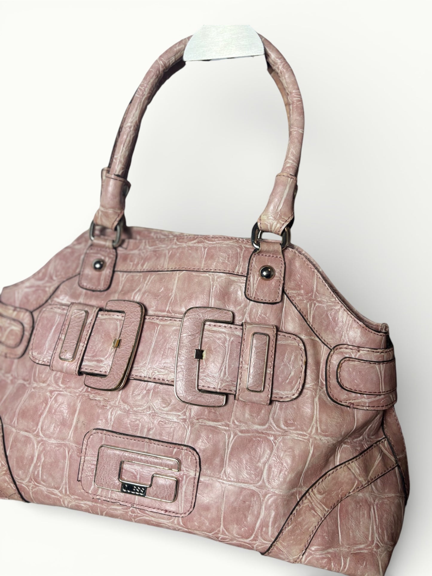 Guess Pink Bag Vintage Retro