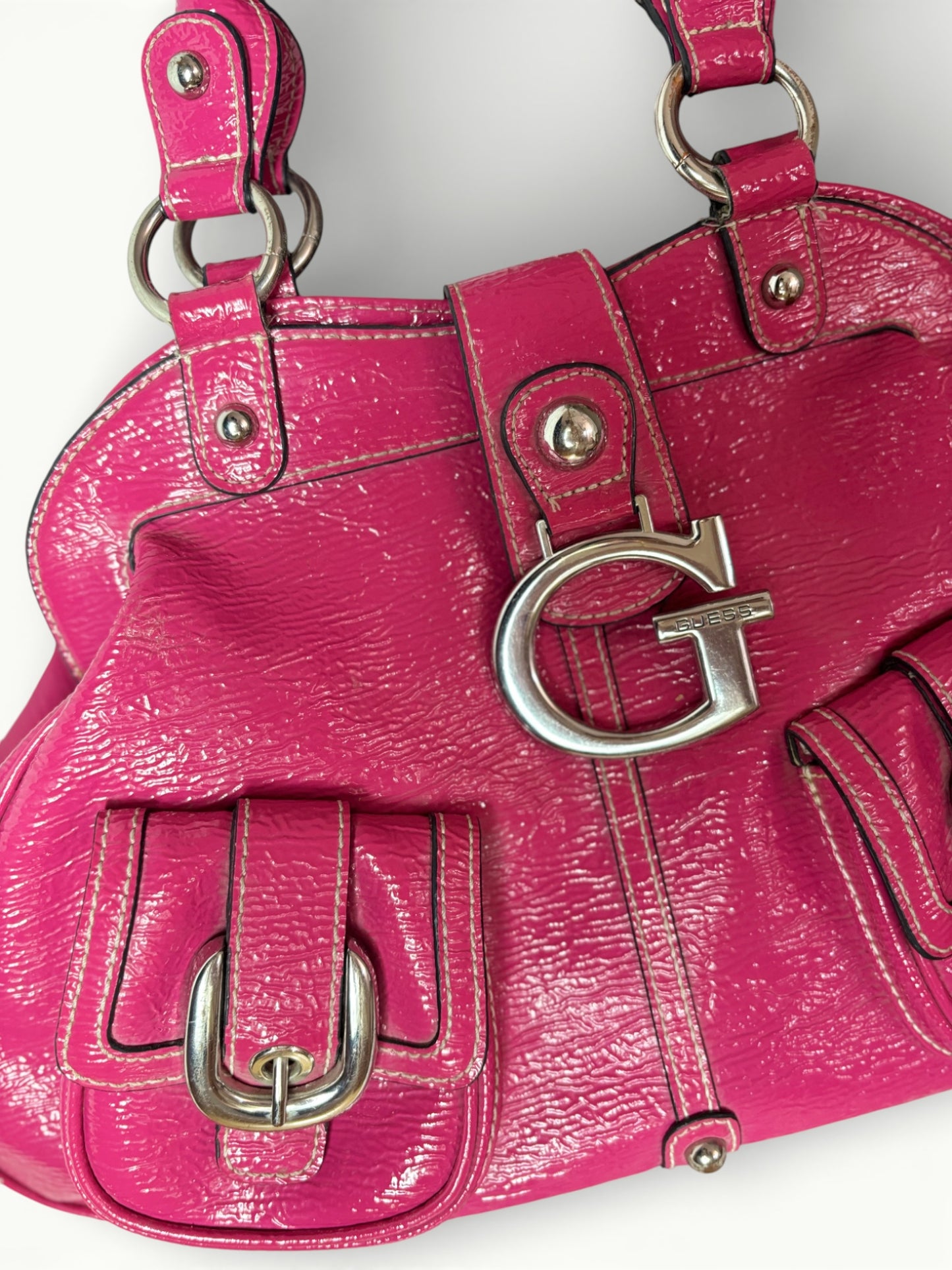 Vintage Guess Y2K Pink Handbag