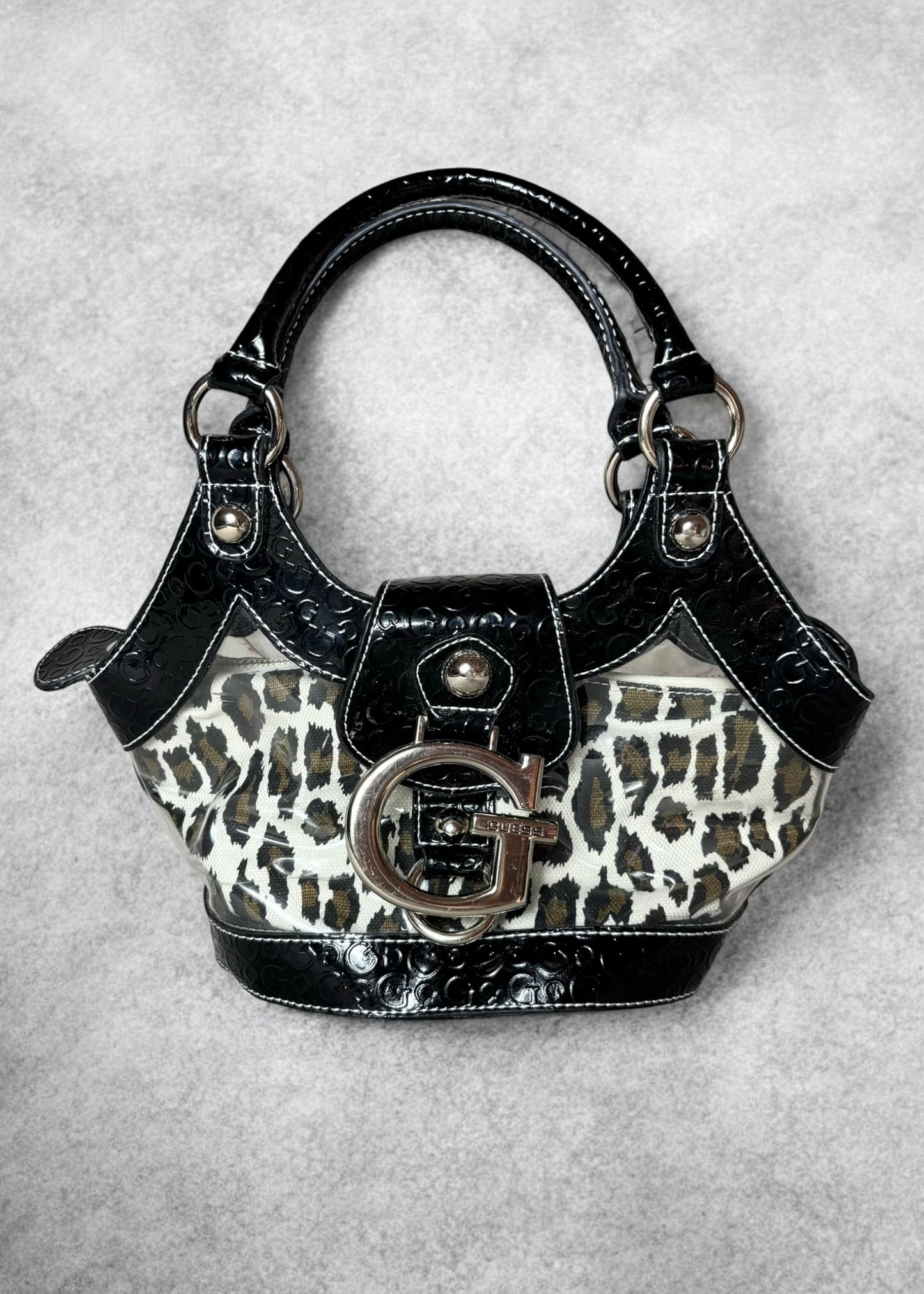 Guess Bag Leopard Vinyl