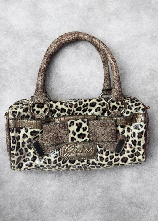 Guess Bag Y2K Leopard Baddie